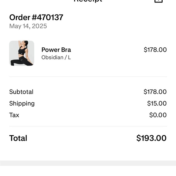 Forme Power Posture Correcting Bra - WORN ONCE - Picture 5 of 5